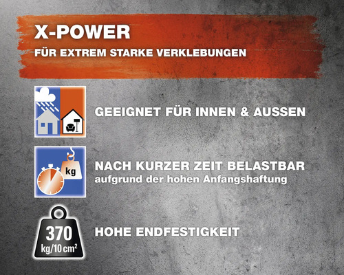 ROXOLID X-Power montagelijm 450 g