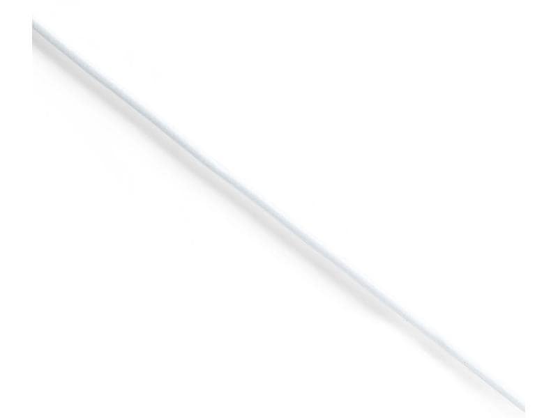Prym Elastikband Kordel 2.5 mm, Weiss Elastische Gummikordel für leichte Stoffe