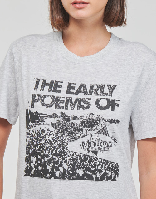 Volcom - LOCK IT UP TEE - Gris clair