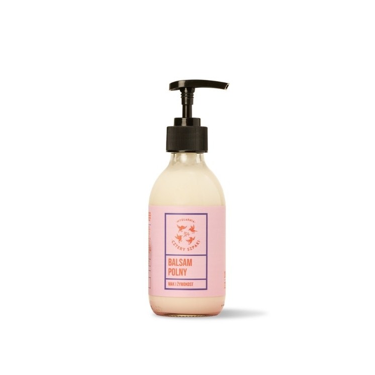 Mydlarnia Cztery Szpaki Polny Mohn- und Beinwell-Körperlotion 210 ml