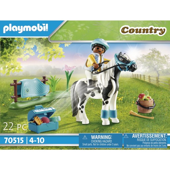 Cavalier et poney Lewitzer Playmobil Country 70515