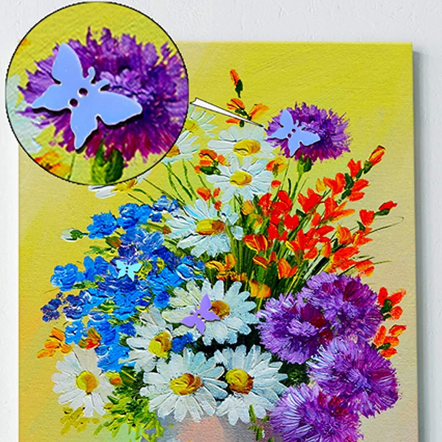 (50g) 18mm Pailetten DIY Schmetterling Pailletten zum Basteln / Nähen / Dekorieren - Irisierend