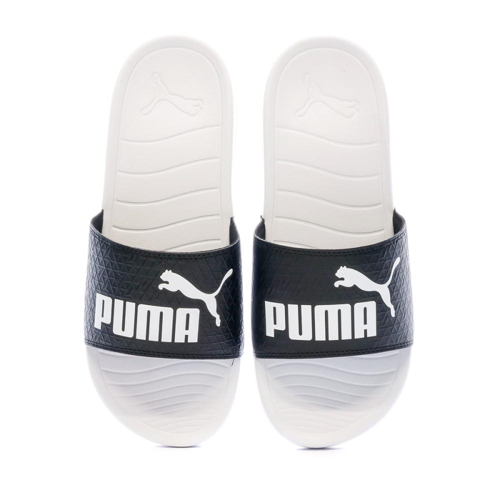 Puma Claquettes Noir/Blanche Homme Puma Popcat 20 Power