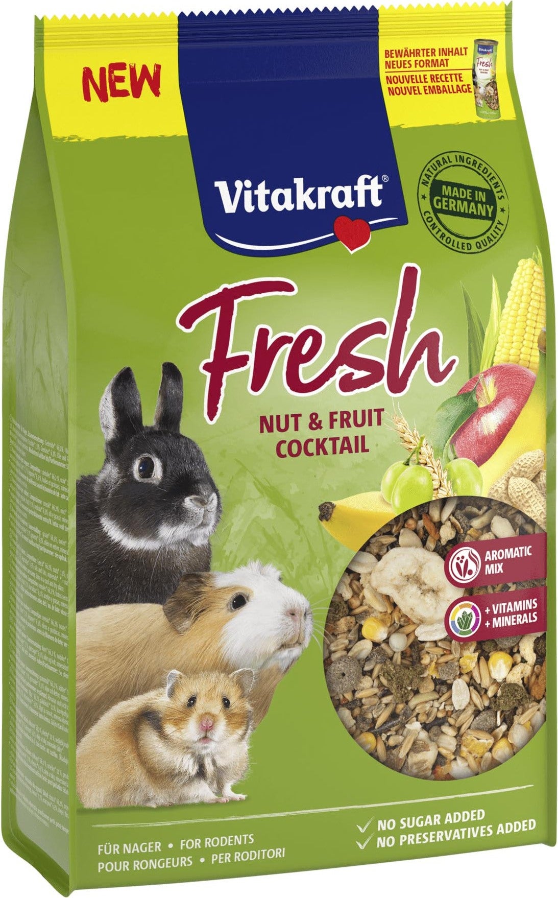 Vitakraft knaagdier- en konijnensnack Fresh cocktail 300 g