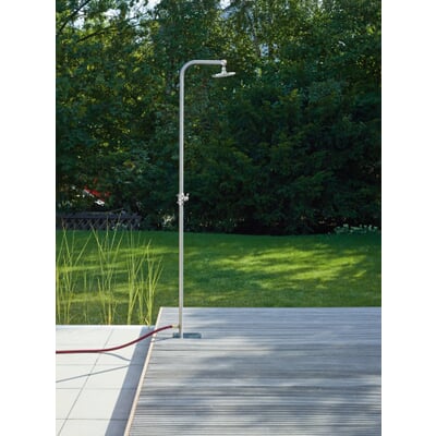 Gartendusche Edelstahl