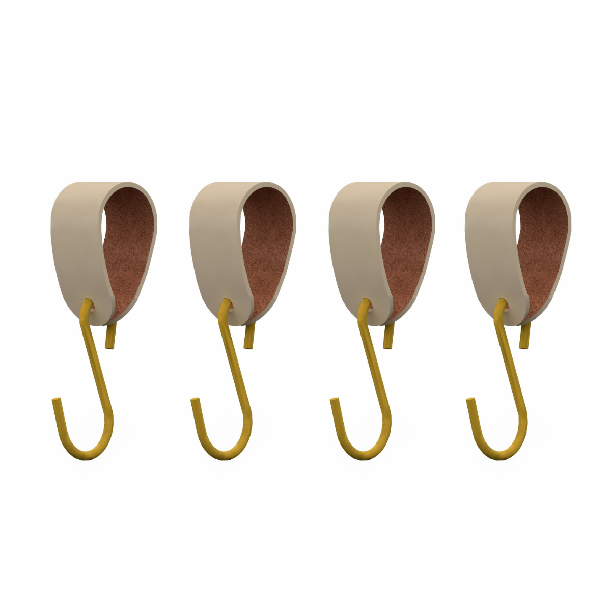 S/gou/Creme | S-haak hangers