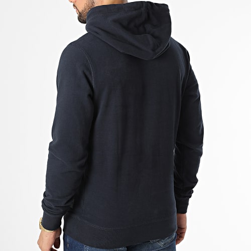 Sweat Capuche M-3020-SWH353 Bleu Marine