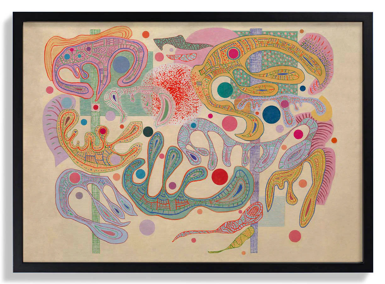 Capricious Forms von Wassily Kandinsky
