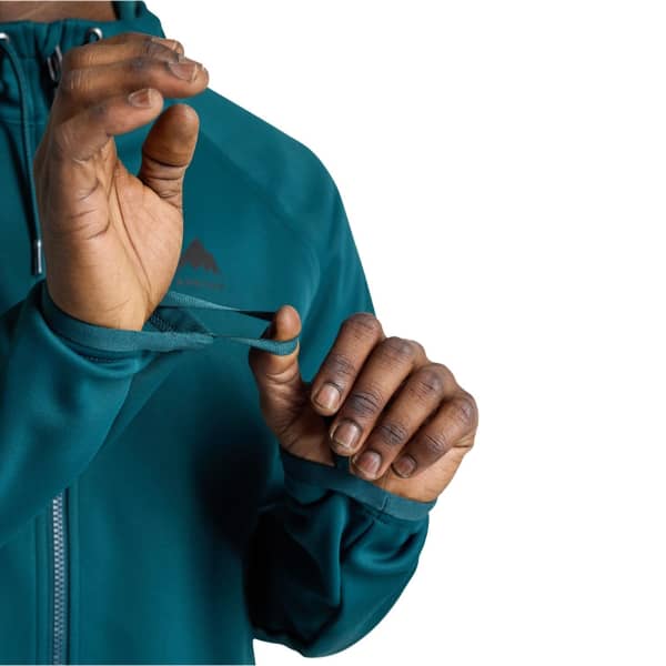 Sweatshirt BURTON M CROWN WPF FZ DEEP EMERALD