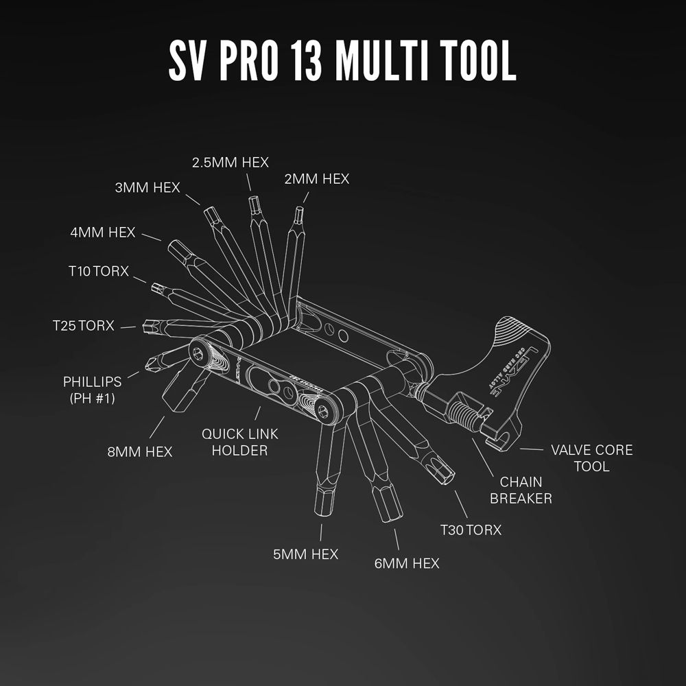 Lezyne SV PRO 13 Multitool kaufen | Bike-Discount