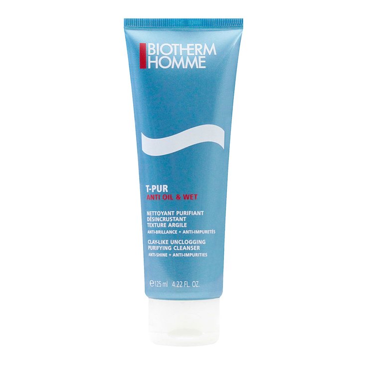 Homme T-pur nettoyant argile 125ml