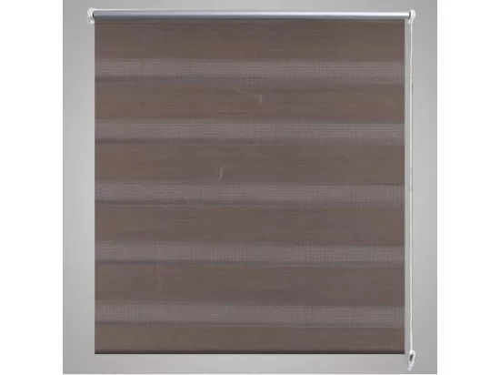 Store enrouleur tamisant 140 x 175 cm marron