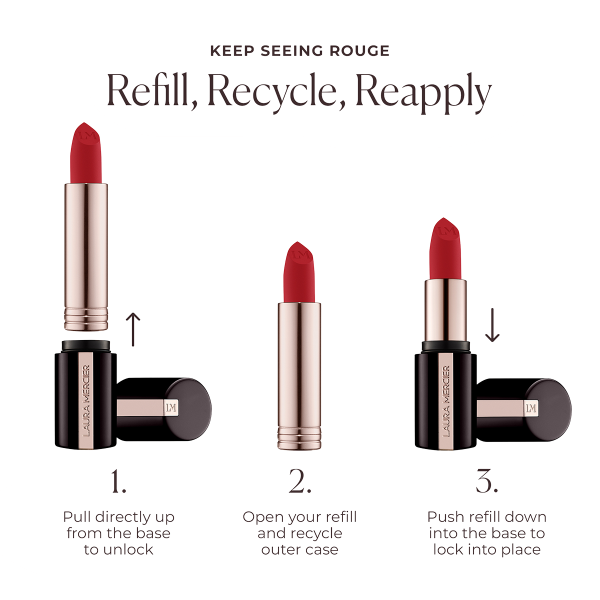 Caviar Hydra-Crème Lipstick 571 Rue de Rivoli - Cool Red