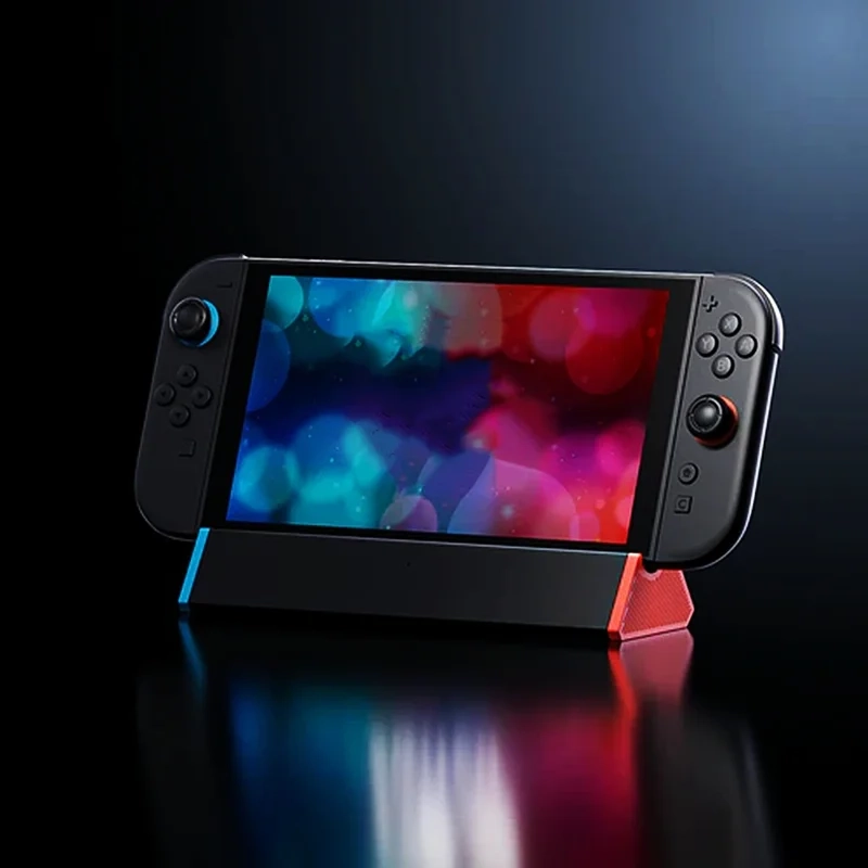 Dockingstation Ladegerät mit HDMI 4K@120Hz / USB-C (100W) und 2x USB 3.0 Anschluss für Nintendo Switch 2 - Schwarz