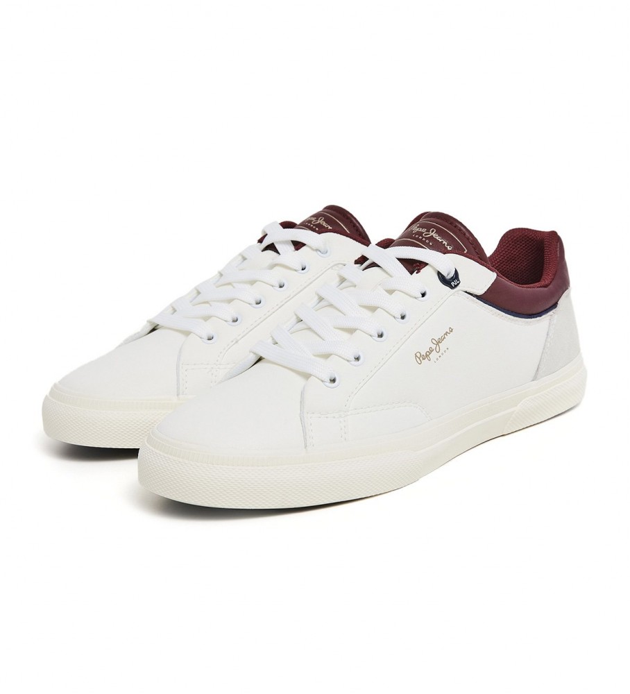 Tênis Pepe Jeans Kenton Journey M de couro branco