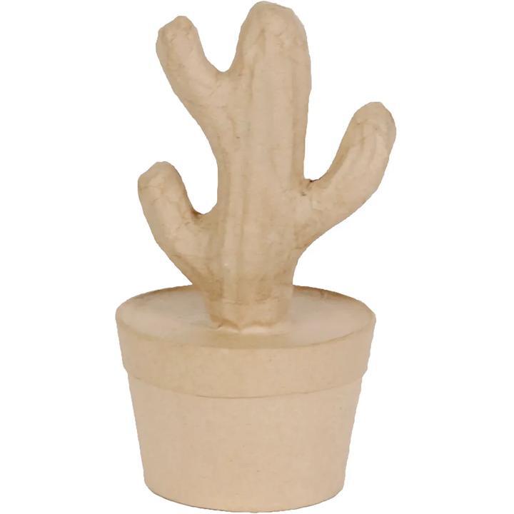 Cactus colonne 9,5x9,5x18,5cm - Kraft
