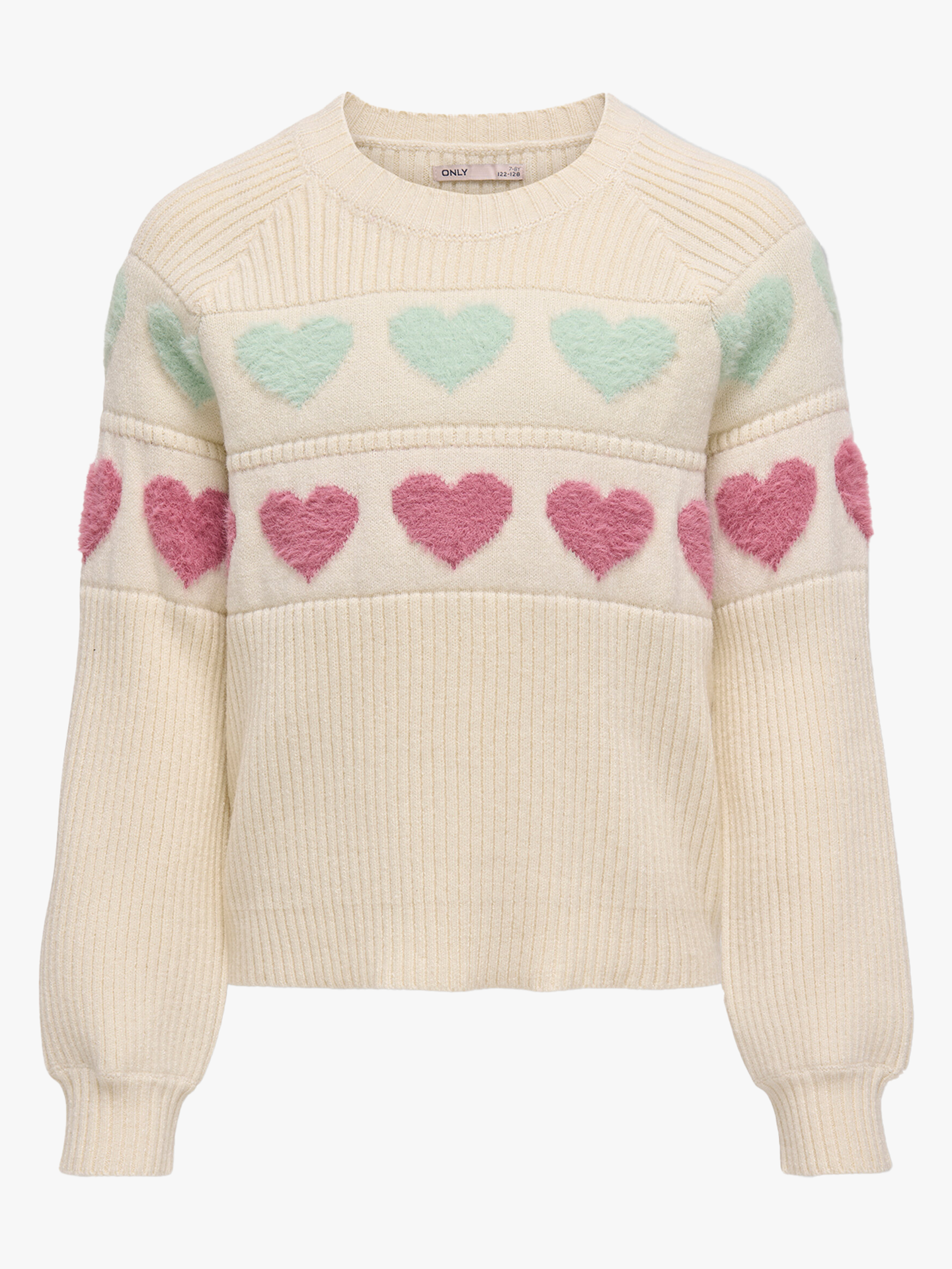 Dana Life Long Sleeve Pattern O-Neck Knit