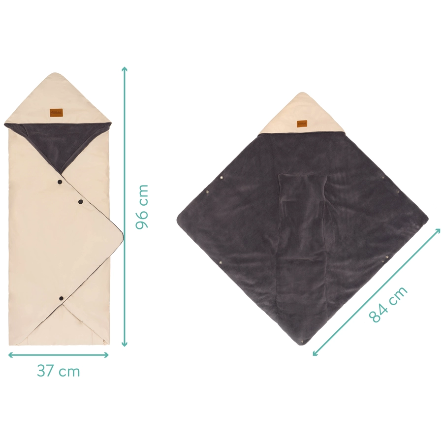 fillikid Winterfußsack Tanaga Ivory