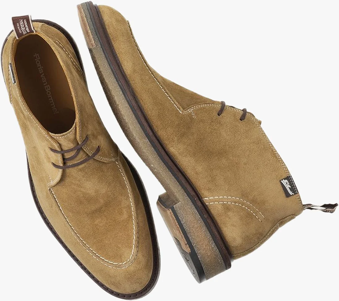 FLORIS VAN BOMMEL bruine floris van bommel veterschoenen sfm-50123