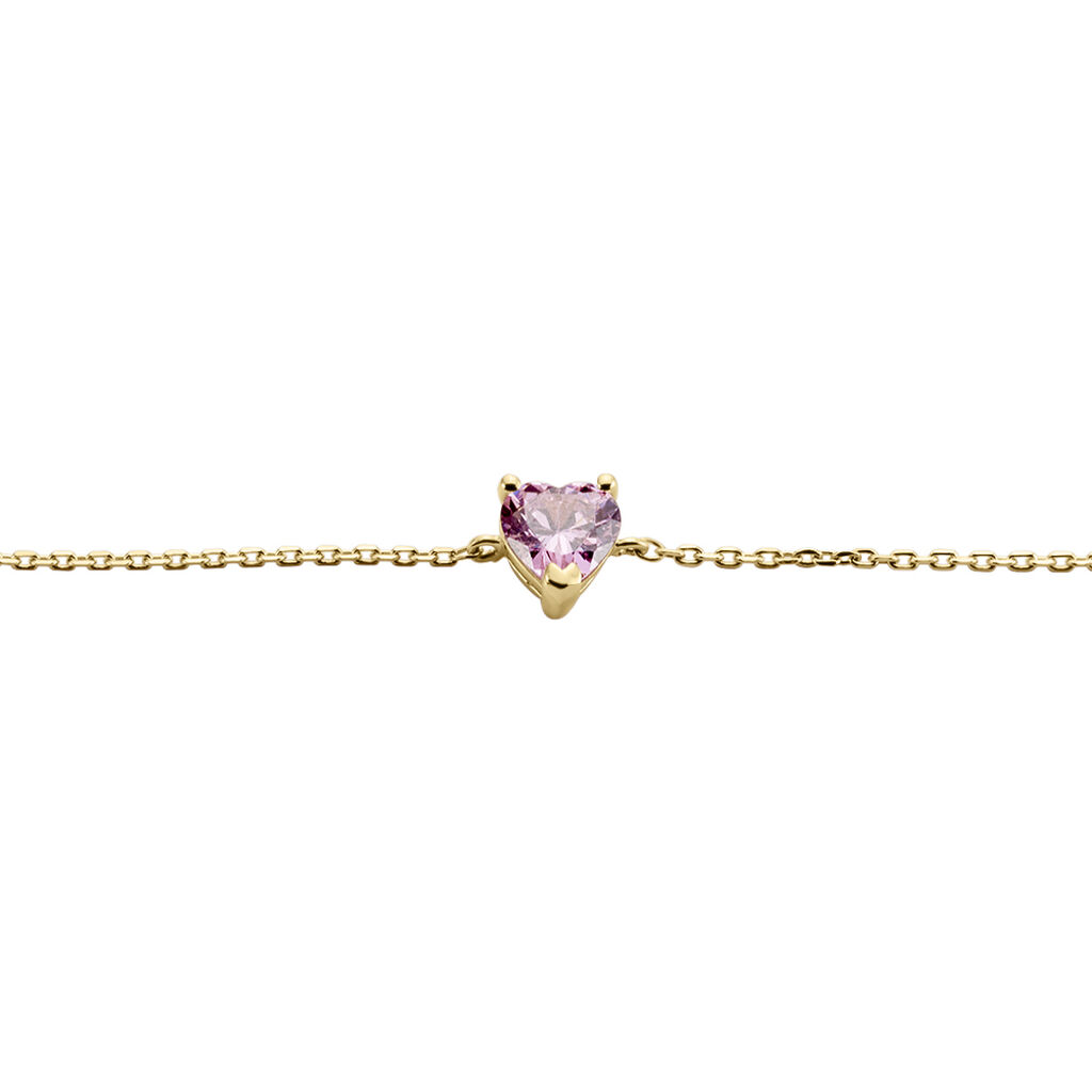 Bracelet Plaqué Or Carpantus Oxyde De Zirconium