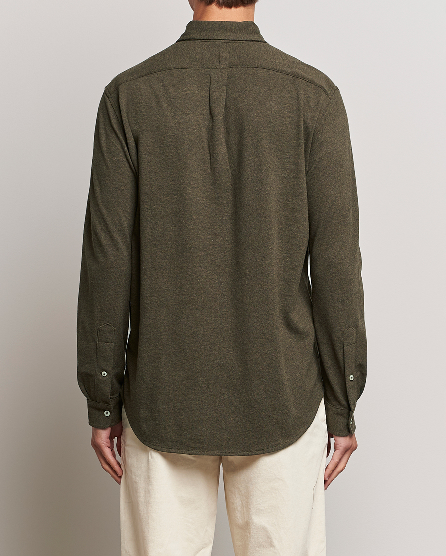 Polo Ralph Lauren Featherweight Mesh Shirt Wilson Olive Heather