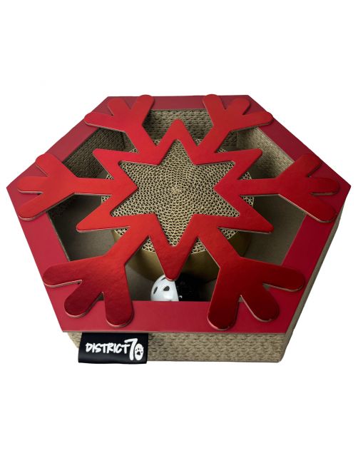 District 70 Snowflake - Krabplank - Rood