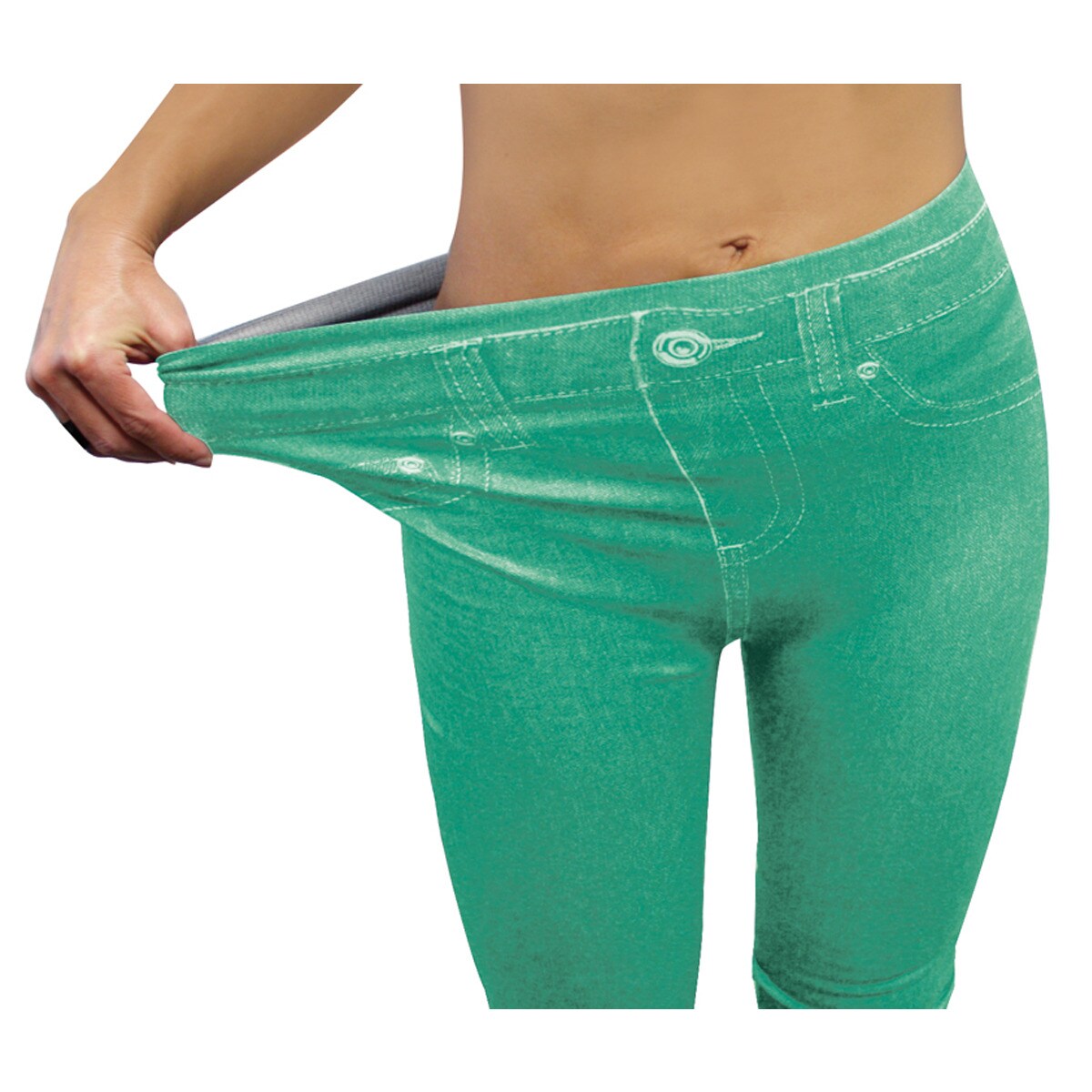 Comfortisse® Jeggings - Leggings 3er Set mit Taschen Summer Shaper Jeggings