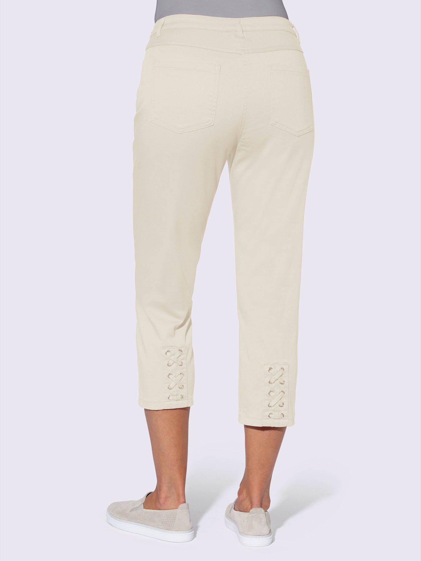 Jean 3/4 qualité coton doux sur la peau