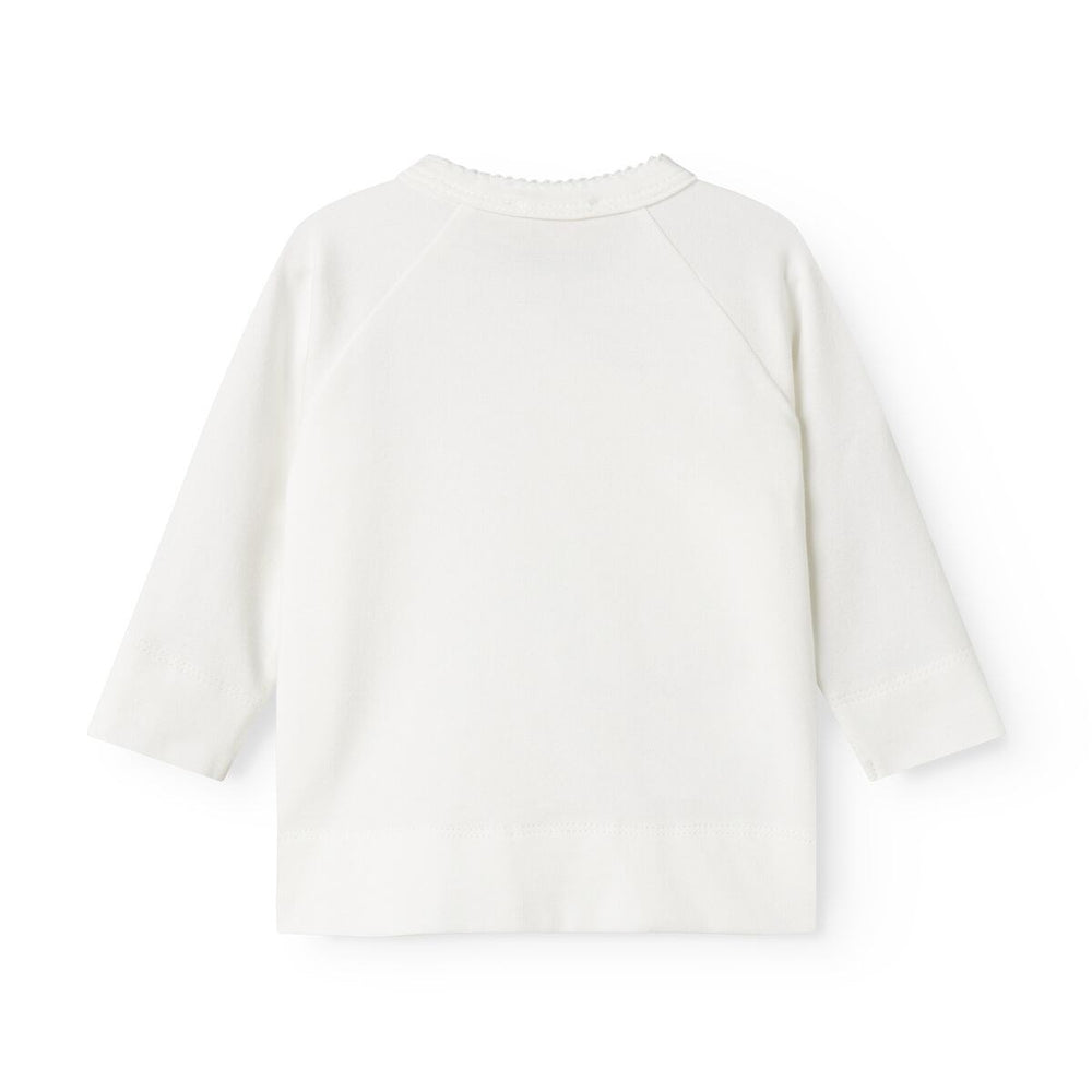 Køb MarMar Modal New Born Gentle White Tut Slå-Om LS Bluse