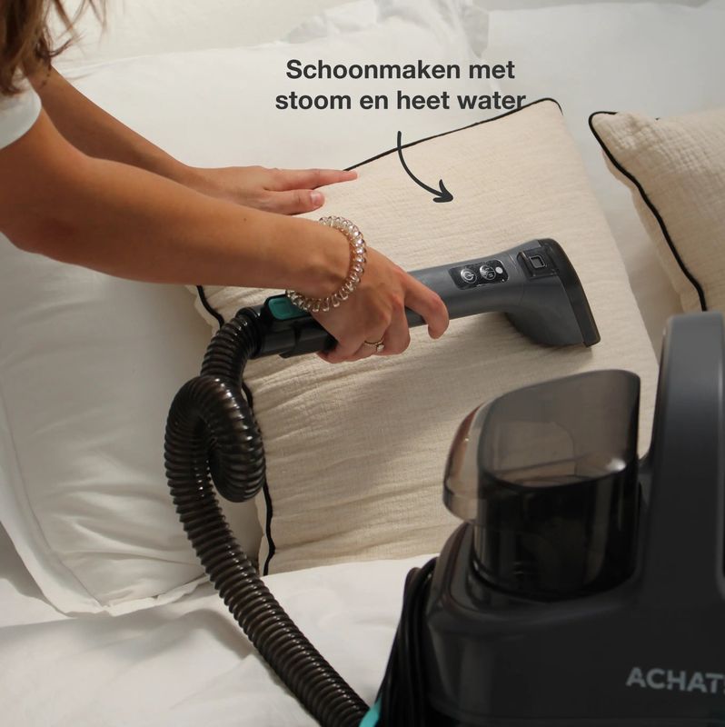 Achaté - Vlekkenreiniger PRO - Met Stoom & Heet Water