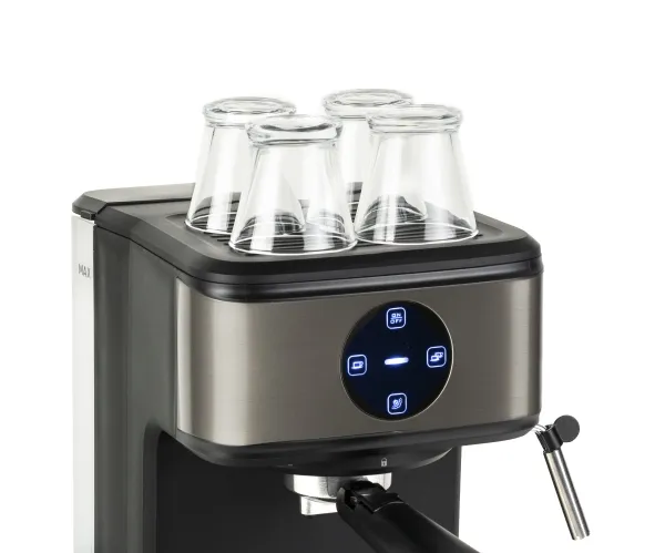 Black & Decker BXCO850E, Espressomaskine, 1,5 L, Malet kaffe, 850 W, Sort, Rustfrit stål