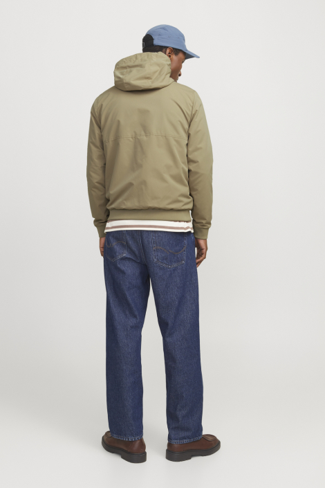 Jack & Jones taupe heren jas