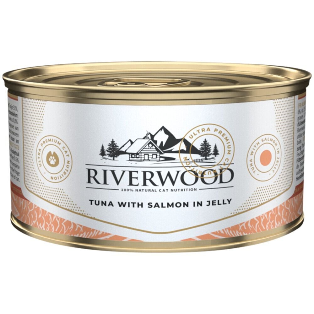 Riverwood - Kattenvoer - 85 Gram - Zalm