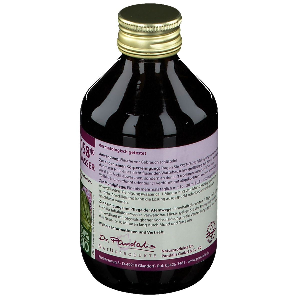 Dr. Pandalis Kremo 058® Bio-Reinigungswasser