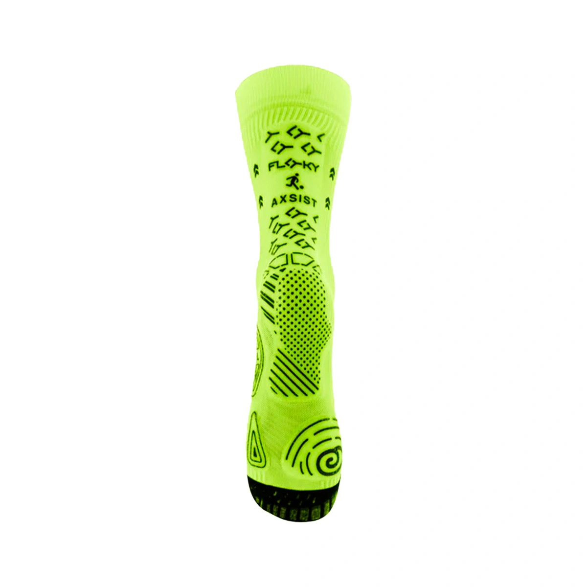 Meias Floky Calza Floky Axsist Giallo Fluo