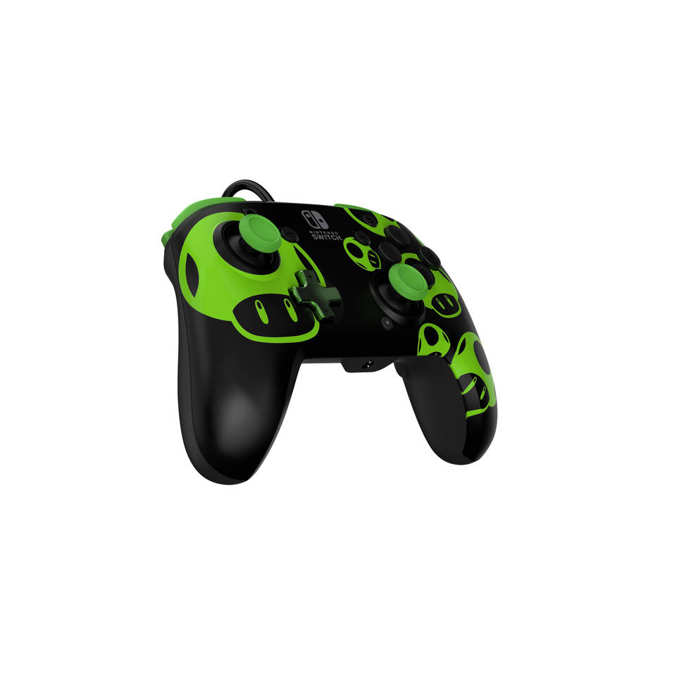 Nintendo Switch Rematch Glow 1-Up Mushroom bedrade controller