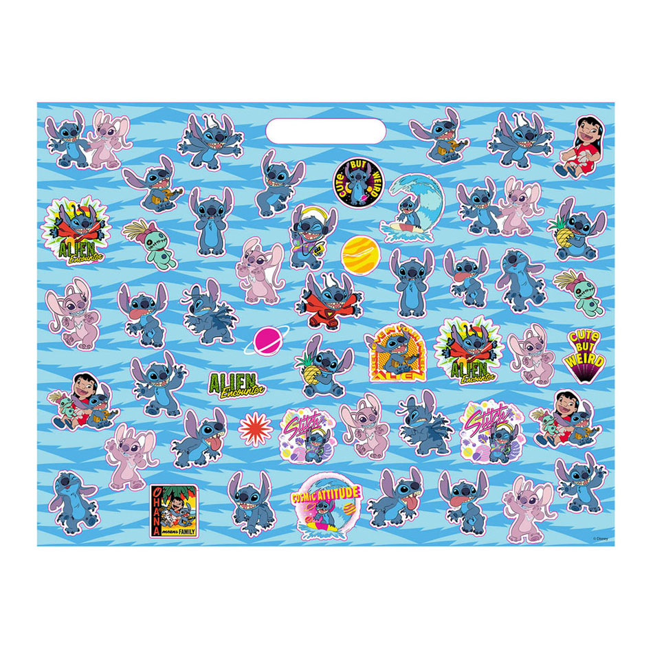 Tekenblok Lilo & Stitch met Stickers en 3 Krijtjes, 40 Vellen