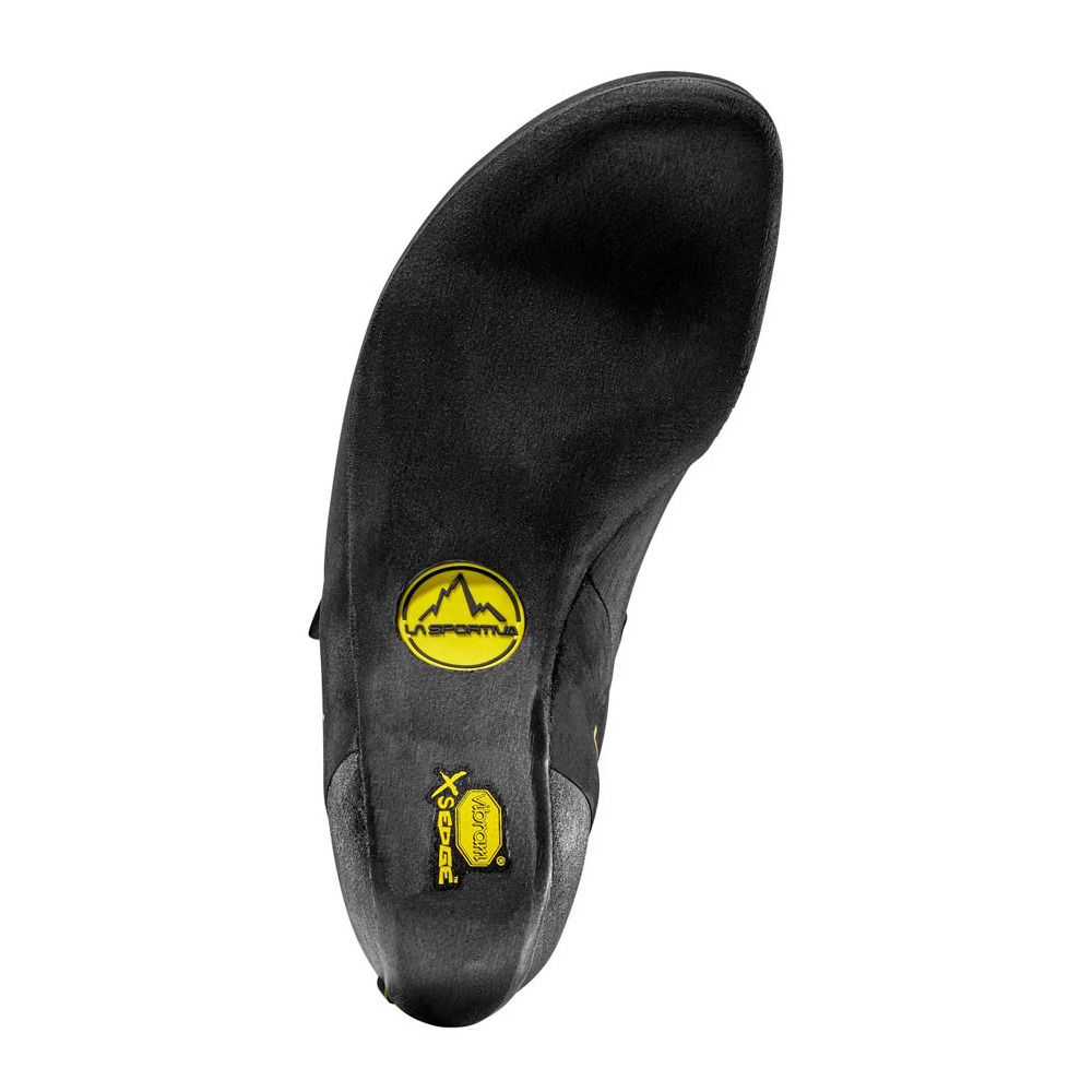 La Sportiva MIURA VS - Chaussons d'escalade Homme black/yellow