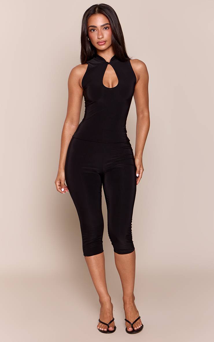 Noir Ensemble Coordonné Capri Moulant
