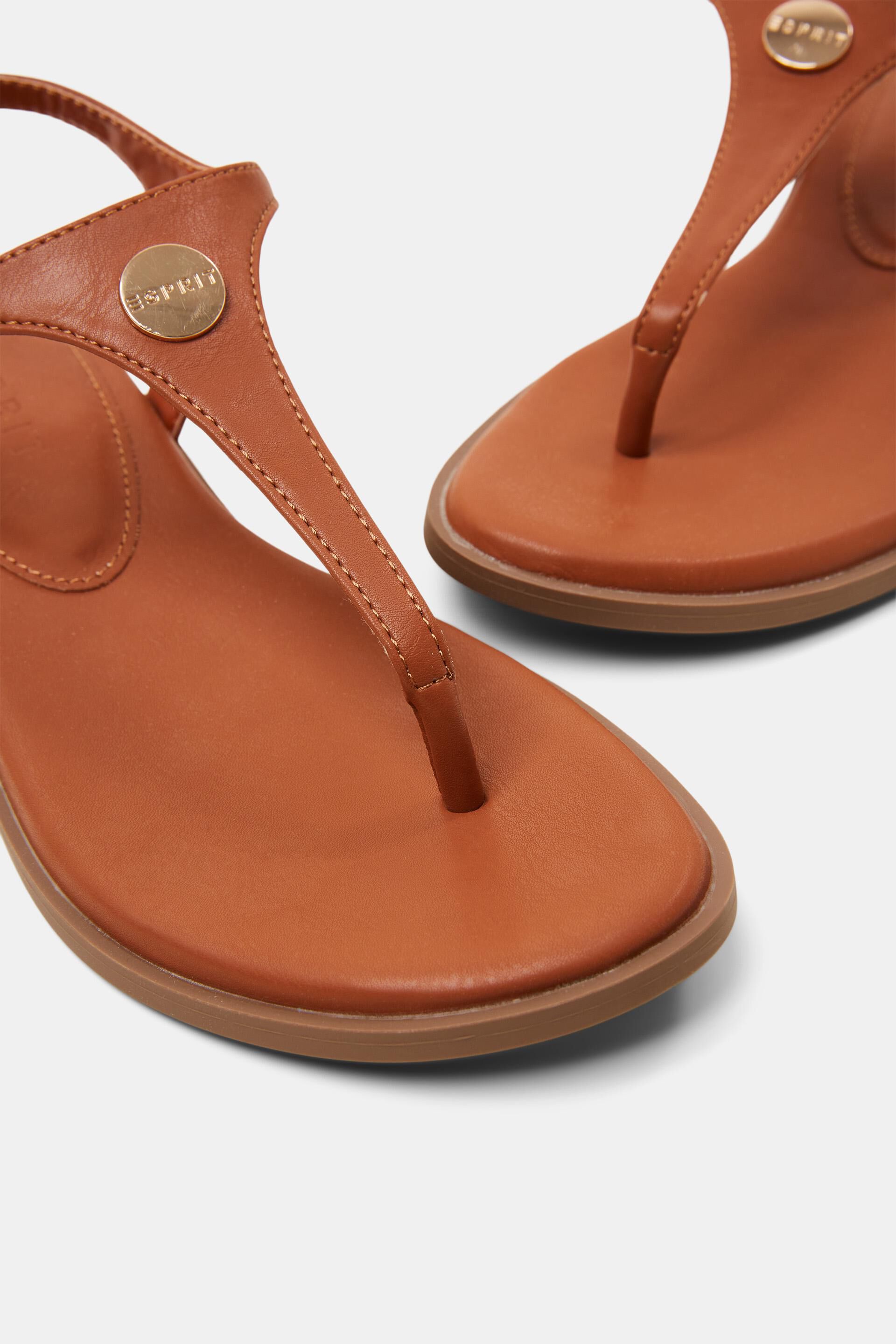 Sandales en cuir végan