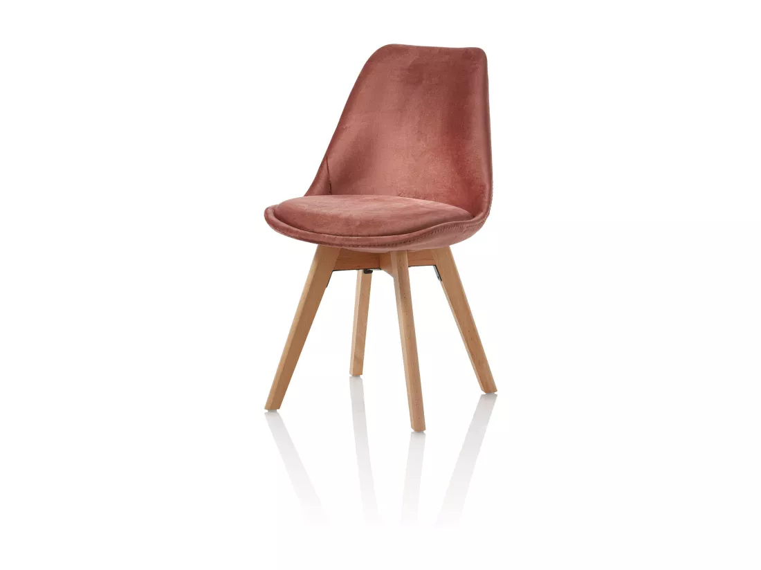 Set de 4 Chaises LAYLA rose antique