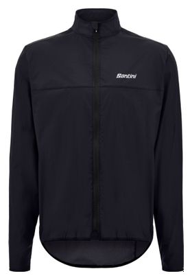 Veste Coupe-Vent Santini Ventus Noir