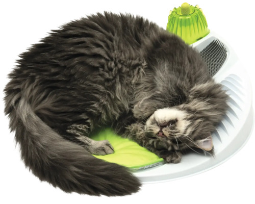 Catit Senses 2.0 Wellness Center kattenspeeltje met massagefunctie en tandvleesmassagestaafje