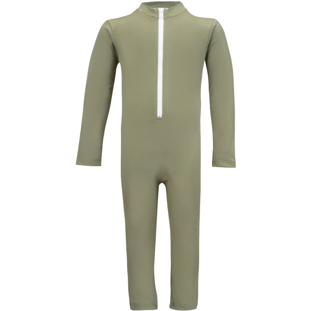 Køb Petit Crabe Olive Lou Basic Badeheldragt L/S