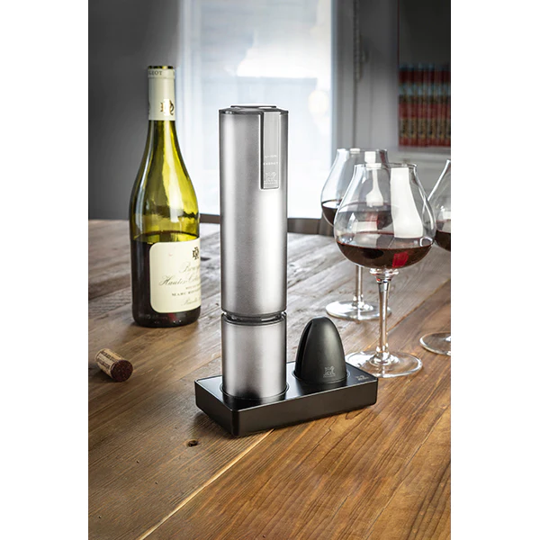 Tire-bouchon électrique rechargeable Elis Touch inox lithium ion Peuge