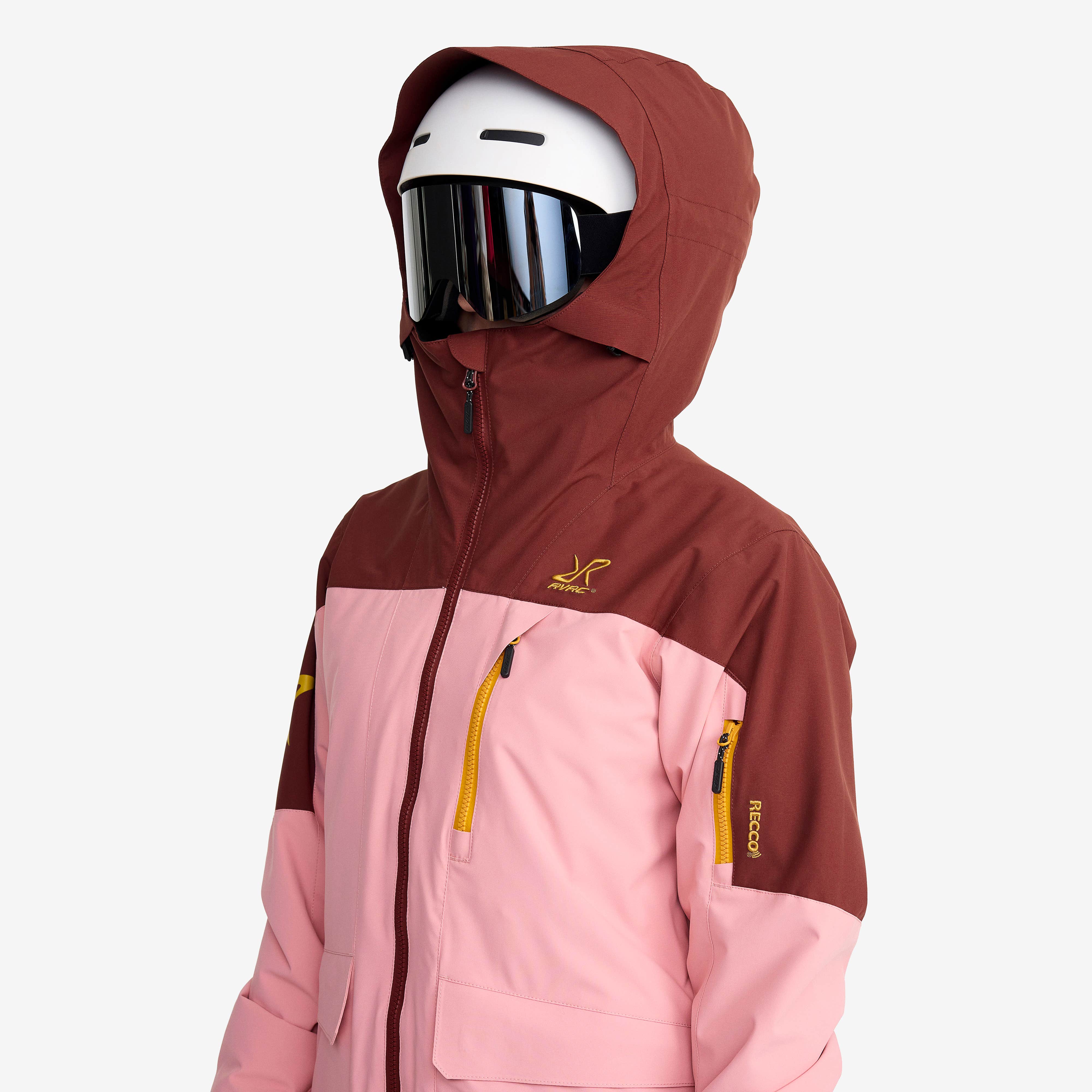 Halo 2L Insulated Ski Jacket Dame Blush