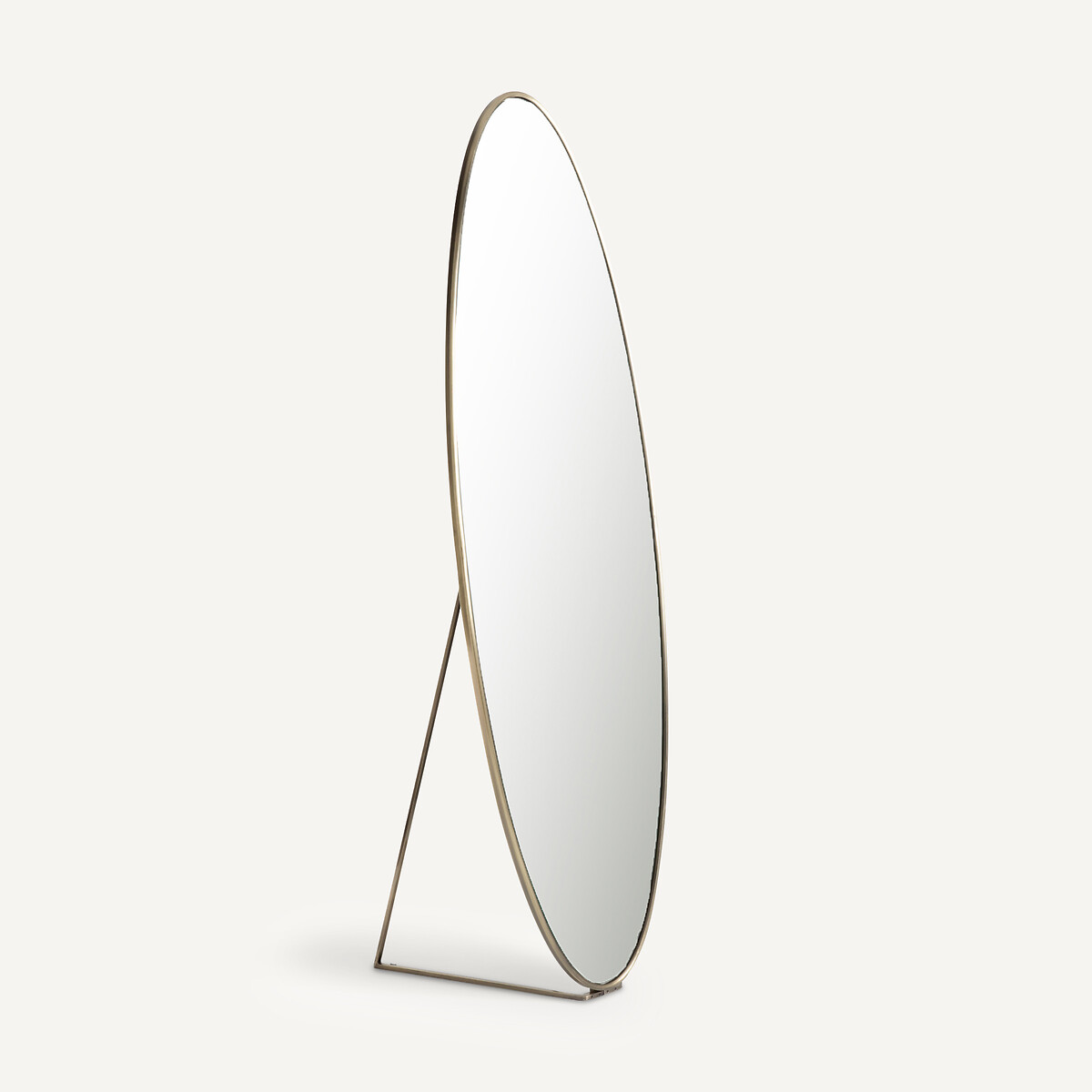 AM.PM<br>Espelho oval sobre base de metal, 170 cm de altura, Koban
