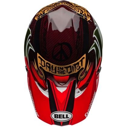 Casque cross Bell MOTO-10 FASTHOUSE DITD 24 2024 - Rouge