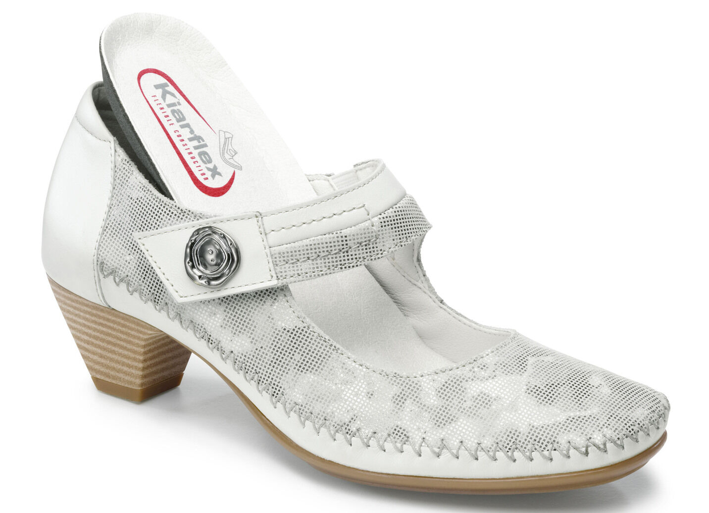 ELENA EDEN, schicke Damen-Pumps, Weite G, mit herausnehmbarem Fussbett