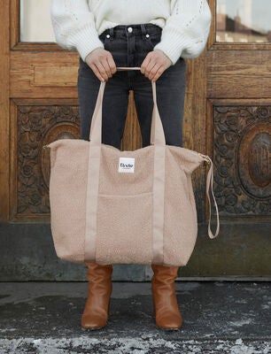 Elodie Soft Shell Stelleveske, Pink Bouclé